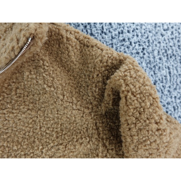 Naadam Jacket Womens XXSmall Cozy Sherpa Zip Up Fleece Teddy Zip Up Coat - Picture 4 of 12